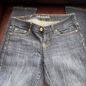 Aeropostale Dark Blue Straight Leg Jeans